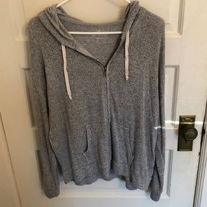 Soft and Sexy Terry Zip Up Hoodie